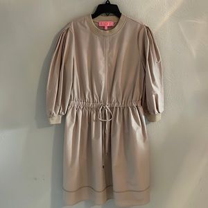 3/4 Sleeve Drawstring Puff Dress NWOT